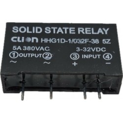 SOLID STATE RELAY 5A 380VAC 2-32VDC