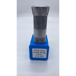 F30 R-34-02 GUIDE BUSH PENS ÇAP 22MM