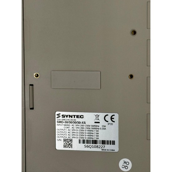 S08-SMD24C20-00 SYNTEC SERVO SÜRÜCÜ